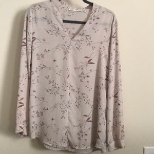 Flowy Floral Dress Shirt